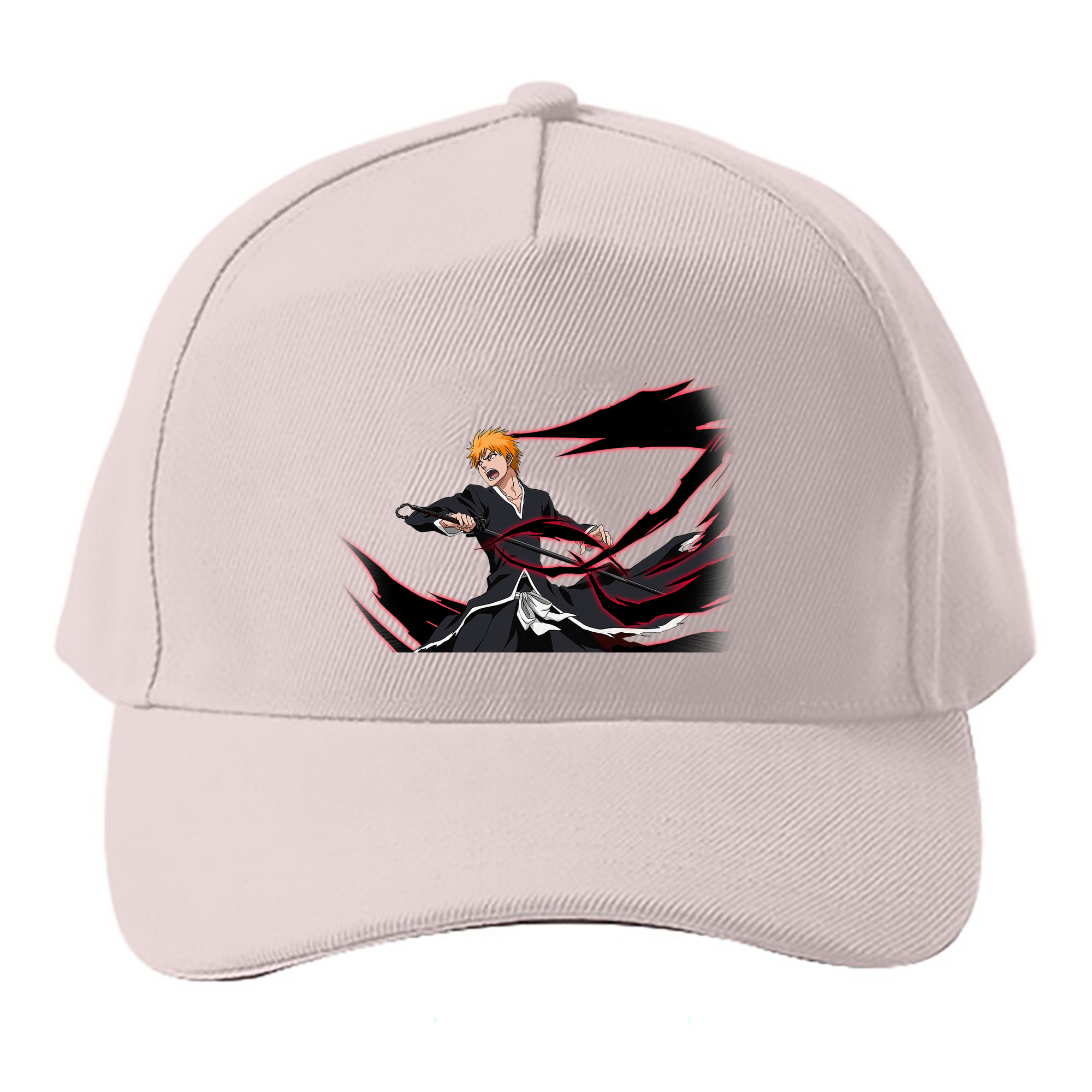 （画像用） ブリーチ 黒崎一護（くろさき いちご）BLEACH Kurosaki Ichigo ベースボールキャップ 綿100％ 男女兼用 帽子 スポーツ